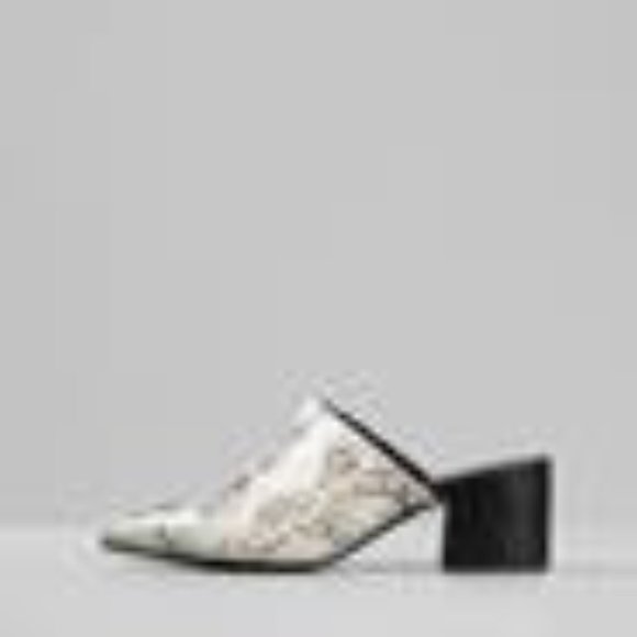 Vagabond Shoemakers MYA Snake Skin Mule With Heel -Size 6 - Picture 4 of 4